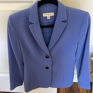 Vintage Amanda Smith periwinkle blazer 2P